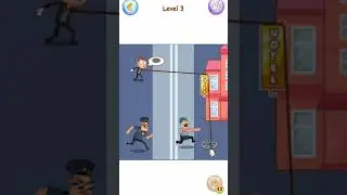 Troll Robber🧐: Tricky Puzzle All Levels Gameplay Walkthrough #shorts #trollrobber