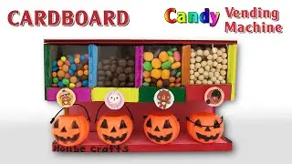 Cardboard Candy Machine - How To Make Candy Machine From Cardboard