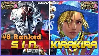 T8 ▰ FOX SIN (#8 Ranked Yoshimitsu) Vs KIRAKIRA (Miary Zo) ▰ Tekken 8 High Level Gameplay