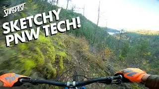 Steep Exposure in North Idaho // Caribou Ridge, Coeur d'Alene Idaho