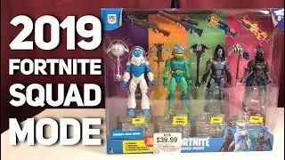 Jazwares Fortnite Squad Mode Ravage Omen Trog & Moisty Merman Action Figure Review 2019