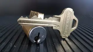 Schlage Everest KIK Cylinder picked and Gutted