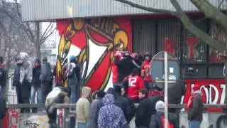 Widzew Łódź - Korona Kielce - kulisy meczu (05.03.2011 r.)