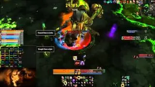 Might VS. Heroic Archimonde Feral Druid PoV