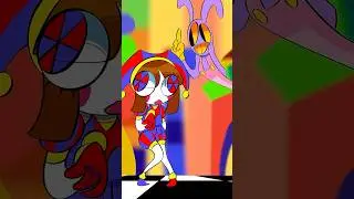 She&rsquo;s hip and swag guys #pomnijax #amazingdigitalcircus #glitch #glitchx #pomni #jax #animation #art