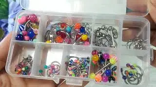 How To Organize Your Body Piercing Jewelry Collection | BodyJ4You 30-120PC Body Piercing Jewelry Set