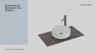 Dekton - Instalaci&oacute;n de encimera de ba&ntilde;o - ES