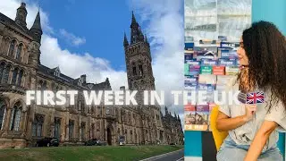 FIRST WEEK IN THE UK 🇬🇧| SELF ISOLATION, HOME COVID TEST& FIRST IMPRESSION OF GLASGOW UNI CAMPUS