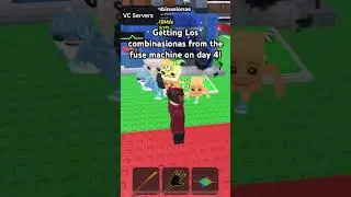 Getting Los Combinasionas from the fuse  machine on Day 4! #roblox #stealabrainrot