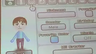 Wii-Sport Ren Mii