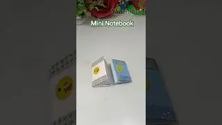 How to make paper Notebook 😍 | Mini Paper Craft #Shorts #diy  #papercraft #paper #books
