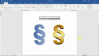 Le menu PARAGRAPHE, retraits et espacements (Formation WORD)