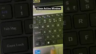 💻Win + Ctrl + F4 instantly closes the current window without touching your mouse#asmr #pc #computer