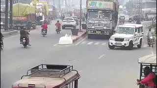 It's not Ai edit accident video,plz follow traffic rule to save u & ur family #trafficrules #safety 