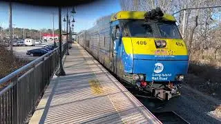 Long Island Rail Road Train 2704 at Mastic-Shirley Wednesday January 11, 2023.