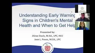Mental Health Initiative - Understanding Early Warning Signs in Children & When to Get Help