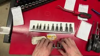 Some of my new CAT tools! Torx and Hex Bits and more of their sockets