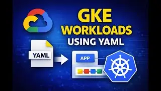 Create Workloads in GKE using YAML | Kubernetes Deployment & Service.#cluster