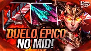 YASUO x AKALI, LUTA DE ANIME NA MID LANE!! LoL Wild Rift
