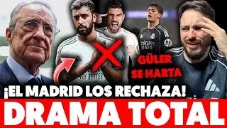 💥¡¡DRAMA TOTAL!! el MADRID RECHAZÓ JUGADORES ESTE MERCADO. CREEN TENER PLANTILLA TOP · GÜLER EXPLOTA