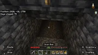 Minecraft Infinite amethyst plays while in mineshaft