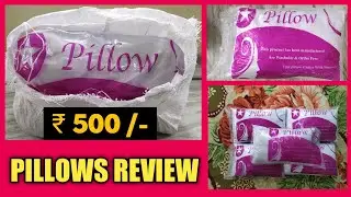 5 pillows for 500 only || Pillows reviews || meesho