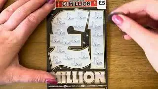 &pound;5 Scratch Cards! Top Prize of &pound;1 MILLION !! National Lottery Tickets September 2025