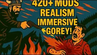 RDR2 COWBOY, REALISTIC, ROLEPLAY, CAMPING, HEISTS, EXTREME GORE warning