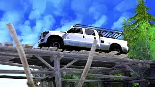 Offroading In A Ford Pickup Truck | Spintires Mudrunner Gameplay