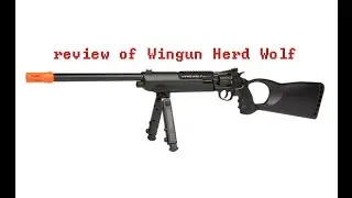 review of: Win Gun Herd wolf gas sniper (airsoft)