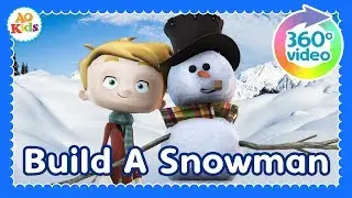 Let's Build a Snowman! | Find the Pieces (360° Video)