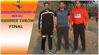 Hammer Throw Men 35 41st National Masters Athletics Championship 2020 Imphal, Manipur