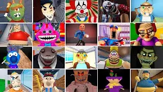 BABY BOBBY DAYCARE,EPIC CHOPPER'S CARNIVAL,TEAM EVIL GRANDMA ESCAPE!,SIREN COP'S ALL JUMPSCARE'S