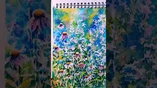 My watercolor sketchbook book