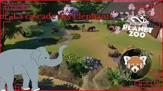 Planet Zoo SpeedBuild - Sekai No Iro #9 La Cascades des El&eacute;phants Indien