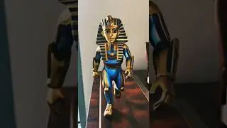 Walking Egyptian Pharaoh Toy | Majestic#ytshorts #viralvideo