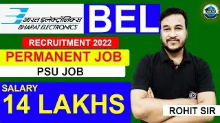 Bharat Electronics Ltd. BEL Recruitment 2022 | Senior Engineer | Without GATE | |Latest Job Update