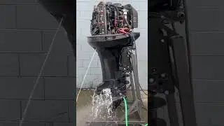 1999 Mercury 225hp DFI Optimax X-Long shaft outboard (reverse shifting)