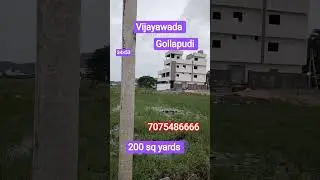 Vijayawada gollapudi open plot for sale #investing #investment