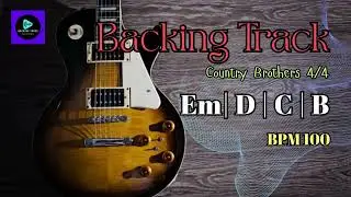 Backing Track | Country Brothers 4/4 | BPM 100 | E minor