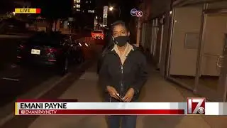 Durham protesters cause damage, set fire at police headquarters live vo sot