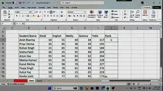 Top Excel Expert Shares RANK Formula Techniques in Hindi