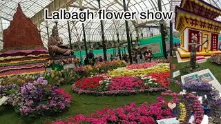 Lalbagh flowers show🌸💐2025 #valmiki ramayana Team#lalbaghflowershow #2025