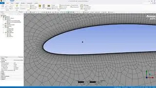 2D Ansys Fluent NACA 4412 Aerodinamik CFD Analizi