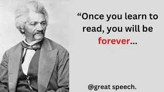 Powerful Quotes from Frederick Douglass - The Voice of Freedom. #frederickdouglass #quotes