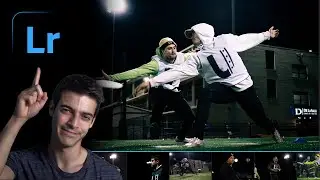 Night Sports Photography Editing in Lightroom