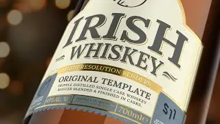 Animated Bottle Labels Mockup Video for After Effects