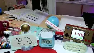 【LIVE】Study With Me // No BGM, just real background noise.