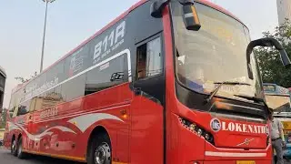 India&rsquo;s First| AC Seater+ Sleeper Volvo B11R | MG StarZ | Lokenath | Kolkata To Siliguri