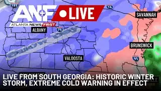 LIVE FROM SOUTH GEORGIA: Historic winter storm, extreme cold warning in effect